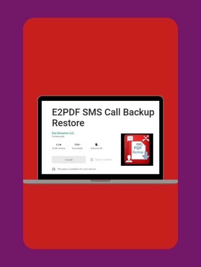 Free E2PDF APK Download: Backup SMS, Calls, and Contacts